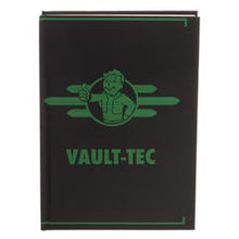 Load image into Gallery viewer, Fallout Vault-Tec Journal Gift for Gamers - Fallout Accessories Stationary Fallout Gift - Gaming Stationary