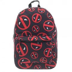 Marvel Deadpool Logo Print Backpack