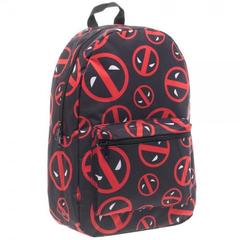 Marvel Deadpool Logo Print Backpack